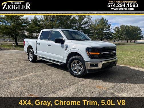 White Metallic 2025 Ford F-150 XLT