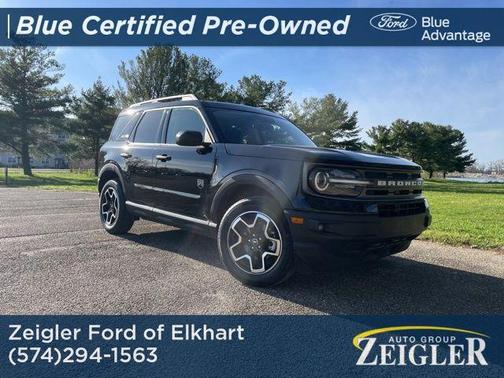Shadow Black 2023 Ford Bronco Sport Big Bend