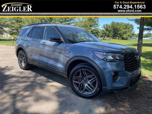 Vapor Blue 2026 Ford Explorer ST-Line