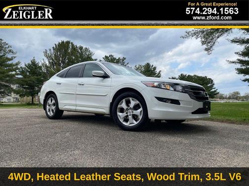 White Diamond Pearl 2012 Honda Crosstour EX-L