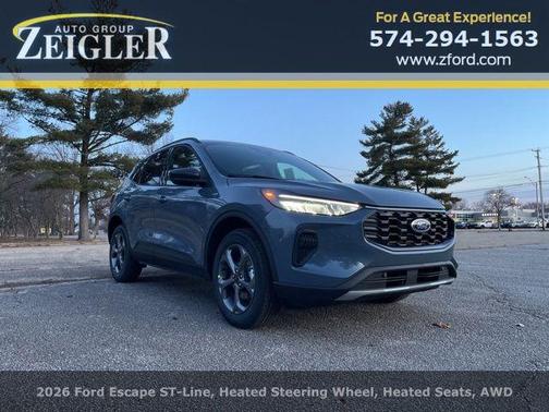 vapor blue metallic 2026 Ford Escape ST-Line