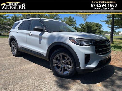 White 2026 Ford Explorer Active