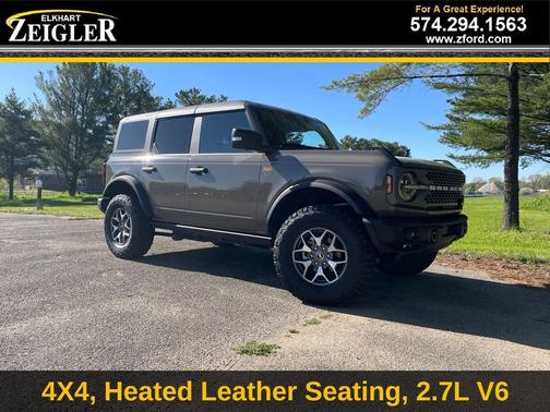 Gray 2025 Ford Bronco Badlands