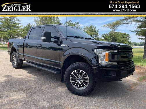 Agate Black Metallic 2019 Ford F-150 XLT