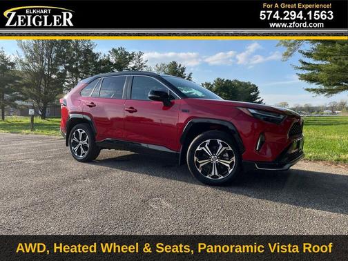 Midnight Black Metallic 2024 Toyota RAV4 Prime XSE