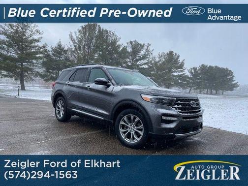 Carbonized Gray Metallic 2023 Ford Explorer XLT
