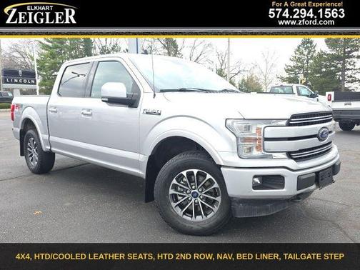 Silver 2019 Ford F-150 Lariat