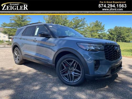 Vapor Blue 2026 Ford Explorer ST