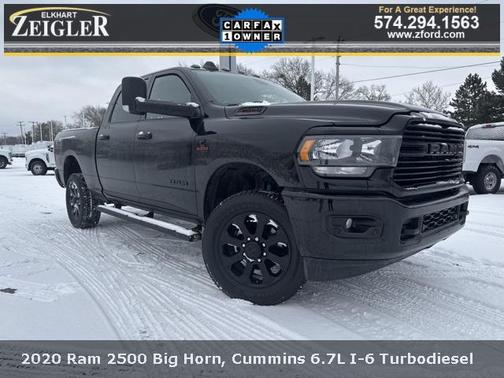 2020 RAM 2500 Big Horn Crew Cab 4X4 6'4' Box