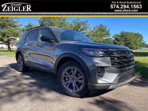 Gray Metallic 2026 Ford Explorer Active