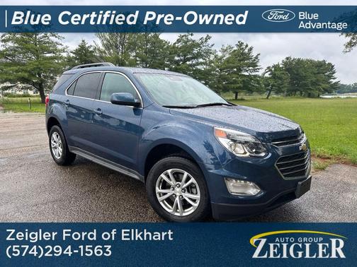 Patriot Blue Metallic 2017 Chevrolet Equinox 1LT