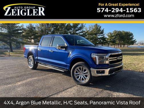 Argon Blue Metallic 2026 Ford F-150 Lariat
