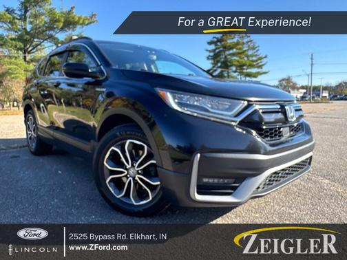Crystal Black Pearl 2021 Honda CR-V Hybrid EX-L