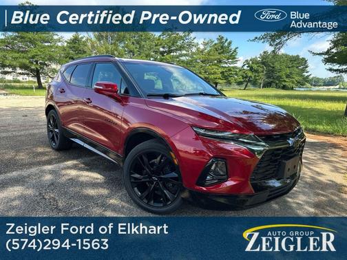 Cherry Red Tintcoat 2021 Chevrolet Blazer RS