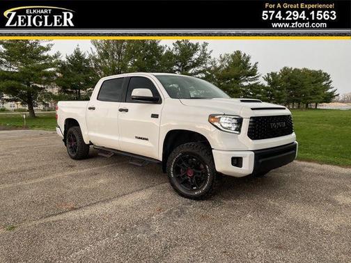Super White 2020 Toyota Tundra TRD Pro