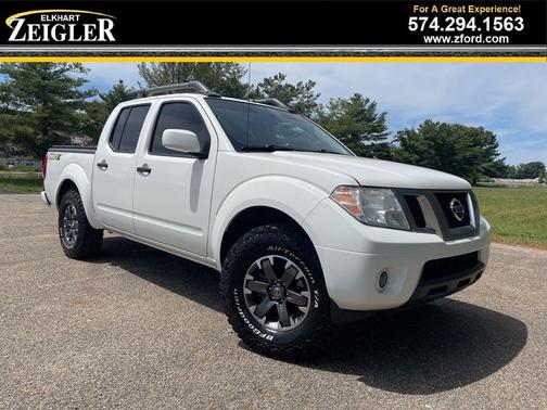 Glacier White 2021 Nissan Frontier PRO-4X