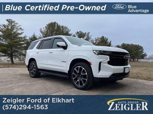 Summit White 2023 Chevrolet Tahoe 4WD RST
