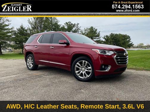 Cajun Red Tintcoat 2018 Chevrolet Traverse High Country