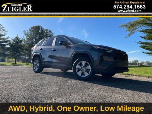 Magnetic Gray Metallic 2024 Toyota RAV4 Hybrid LE