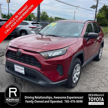 Ruby Flare Pearl 2020 Toyota RAV4 LE