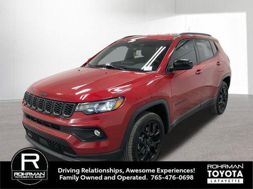 Red Hot Pearlcoat 2026 Jeep Compass Latitude