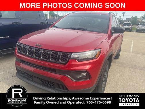 Red Hot Pearlcoat 2026 Jeep Compass Latitude