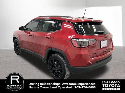 Red Hot Pearlcoat 2026 Jeep Compass Latitude