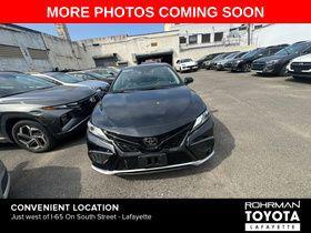 Midnight Black Metallic 2021 Toyota Camry XSE