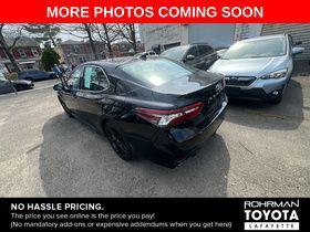 Midnight Black Metallic 2021 Toyota Camry XSE