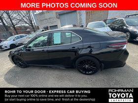 Midnight Black Metallic 2021 Toyota Camry XSE