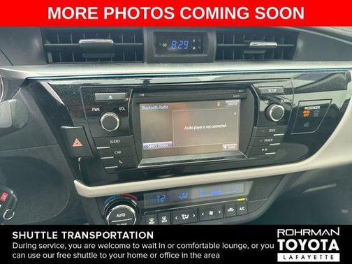 Super White 2016 Toyota Corolla LE