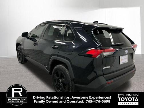 Midnight Black Metallic 2022 Toyota RAV4 Hybrid SE