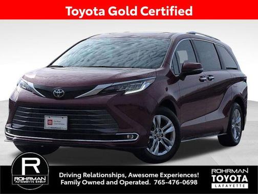 Ruby Flare Pearl 2026 Toyota Sienna Limited