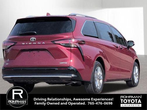 Ruby Flare Pearl 2026 Toyota Sienna Limited