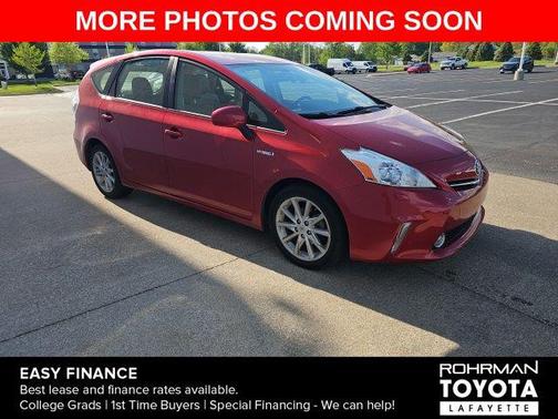 Barcelona Red Metallic 2013 Toyota Prius v Five