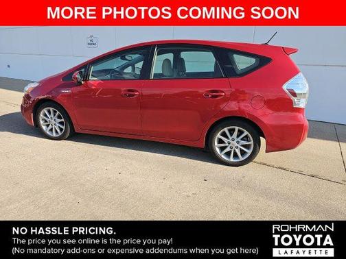 Barcelona Red Metallic 2013 Toyota Prius v Five