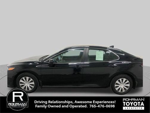 Midnight Black Metallic 2024 Toyota Camry Hybrid LE