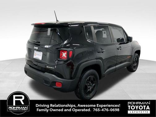 Black 2018 Jeep Renegade Sport