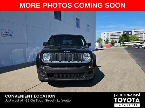 Black 2018 Jeep Renegade Sport