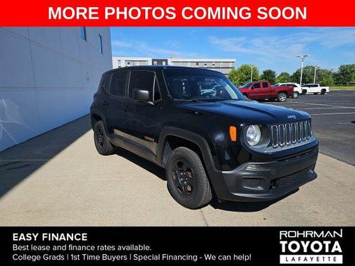 Black 2018 Jeep Renegade Sport