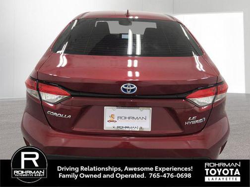 Ruby Flare Pearl 2024 Toyota Corolla Hybrid LE