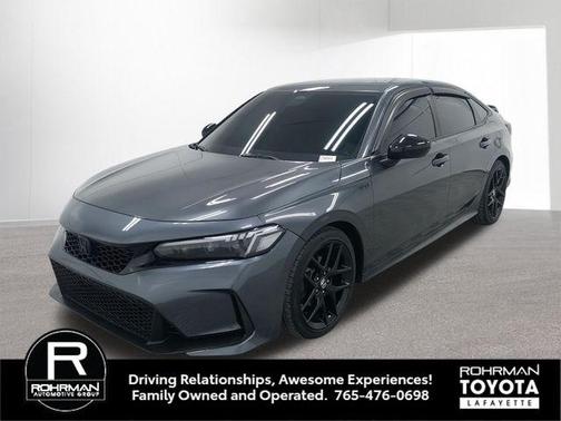 Gray 2022 Honda Civic Sport