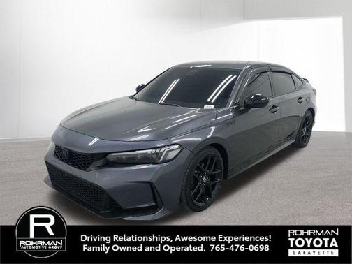 Gray 2022 Honda Civic Sport