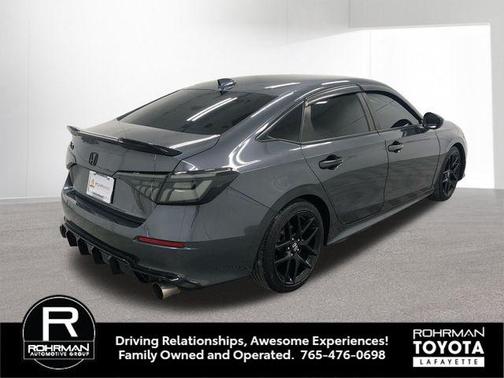 Gray 2022 Honda Civic Sport