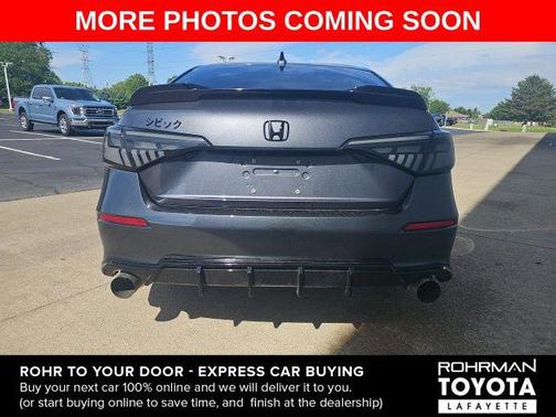 Gray 2022 Honda Civic Sport