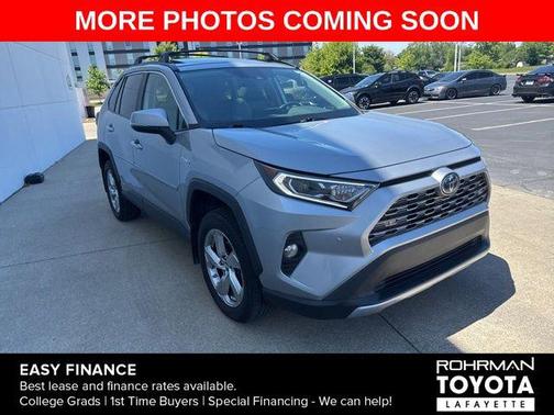 Silver Sky Metallic 2019 Toyota RAV4 Hybrid Limited