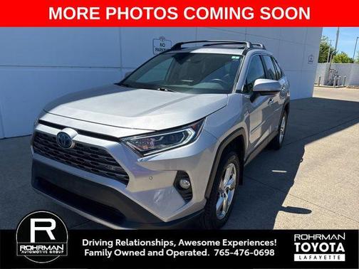 Silver Sky Metallic 2019 Toyota RAV4 Hybrid Limited