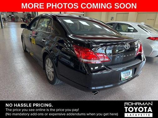 Black 2009 Toyota Avalon Limited