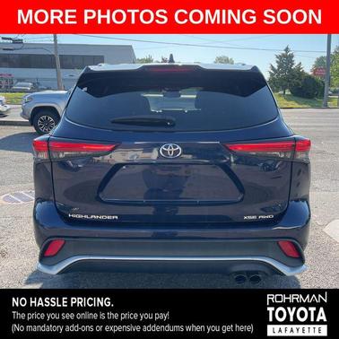 Blueprint 2023 Toyota Highlander XSE