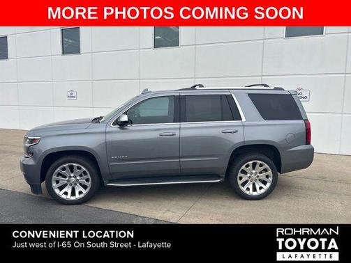 Satin Steel Metallic 2018 Chevrolet Tahoe Premier
